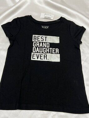 Best Grand Daughter Ever shirt 4T toddler cotton short sleeve
